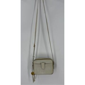 Margot leather small double compartment gold tone hardware green Crossbody Bag